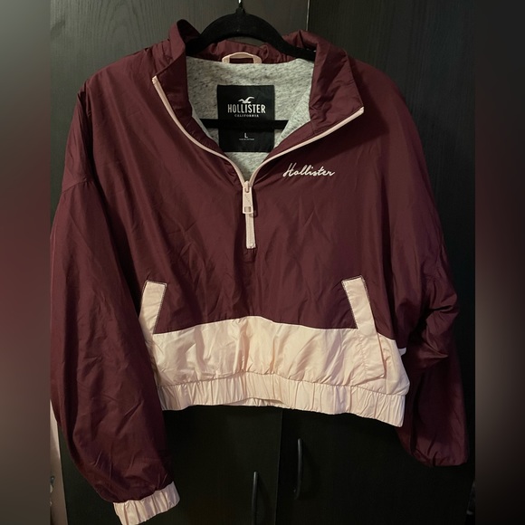 Hollister Half Zip Windbreaker - Picture 1 of 2